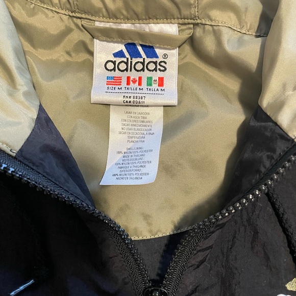 Vintage Adidas three quarter zip wind breaker - Picture 5 of 6